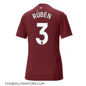 Manchester City Ruben Dias #3 Replik 3rd trikot Damen 2024-25 Kurzarm